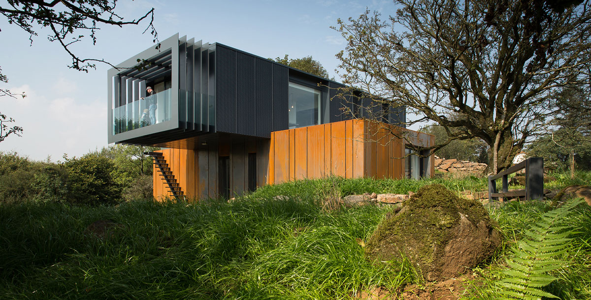 This House Made From Shipping Containers Was Designed For A Family In New  York
