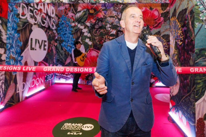 Kevin McCloud cuts the ribbon to open the 19th edition of ‘Grand Designs Live’ at London’s ExCeL, showcasing the latest innovations in home design. 