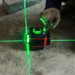 Laser measuring device