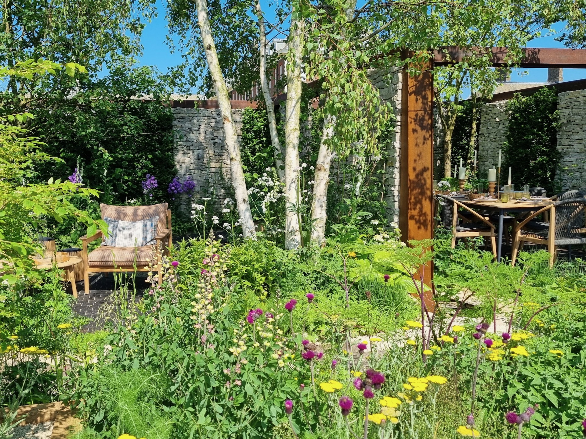 Killik & Co: 'Money Doesn't Grow On Trees' Garden at RHS Chelsea 2024