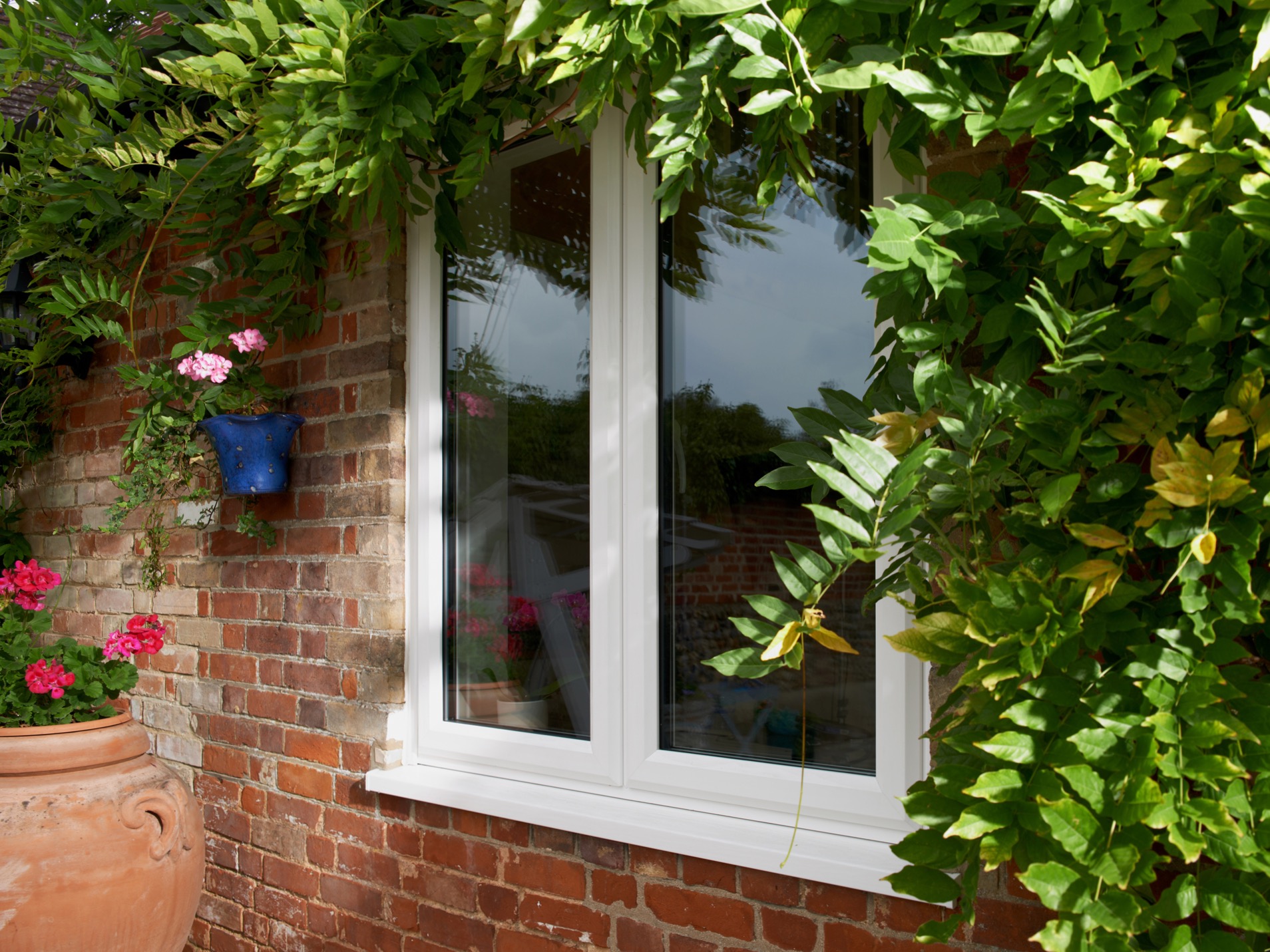 Anglian triple glazed external window