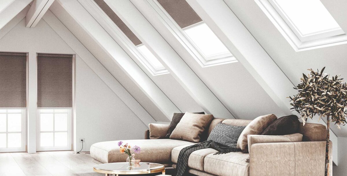 Open up light and space in your home with rooflights and skylights