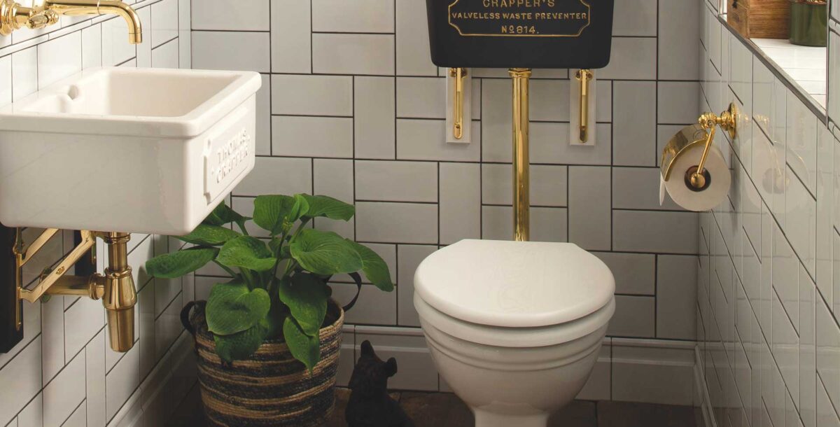 Thomas Crapper's toilets blend traditional design with modern touches