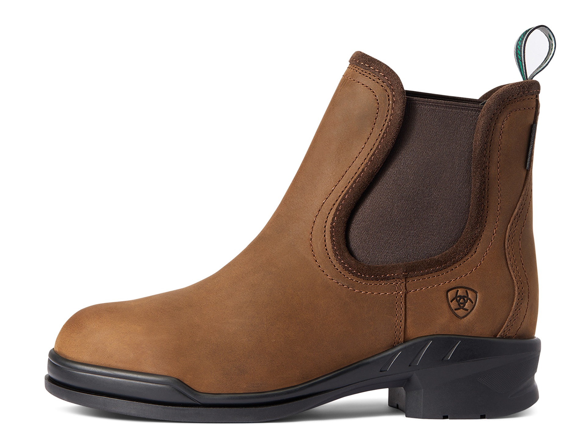 Brown women's work boot