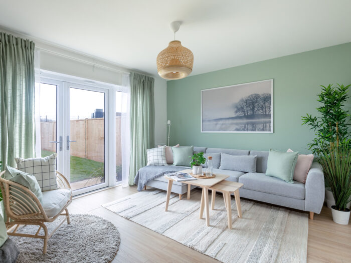 A stylish sitting room