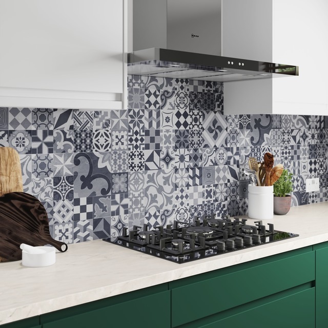 victorian alloy tiles bold splashback